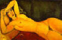 Reclining Nude with Left Arm Resting on Forehead. 1917. 